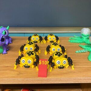 3D Printed Moveable Spider